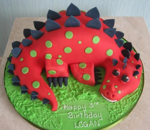 3d Dinosaur Cake